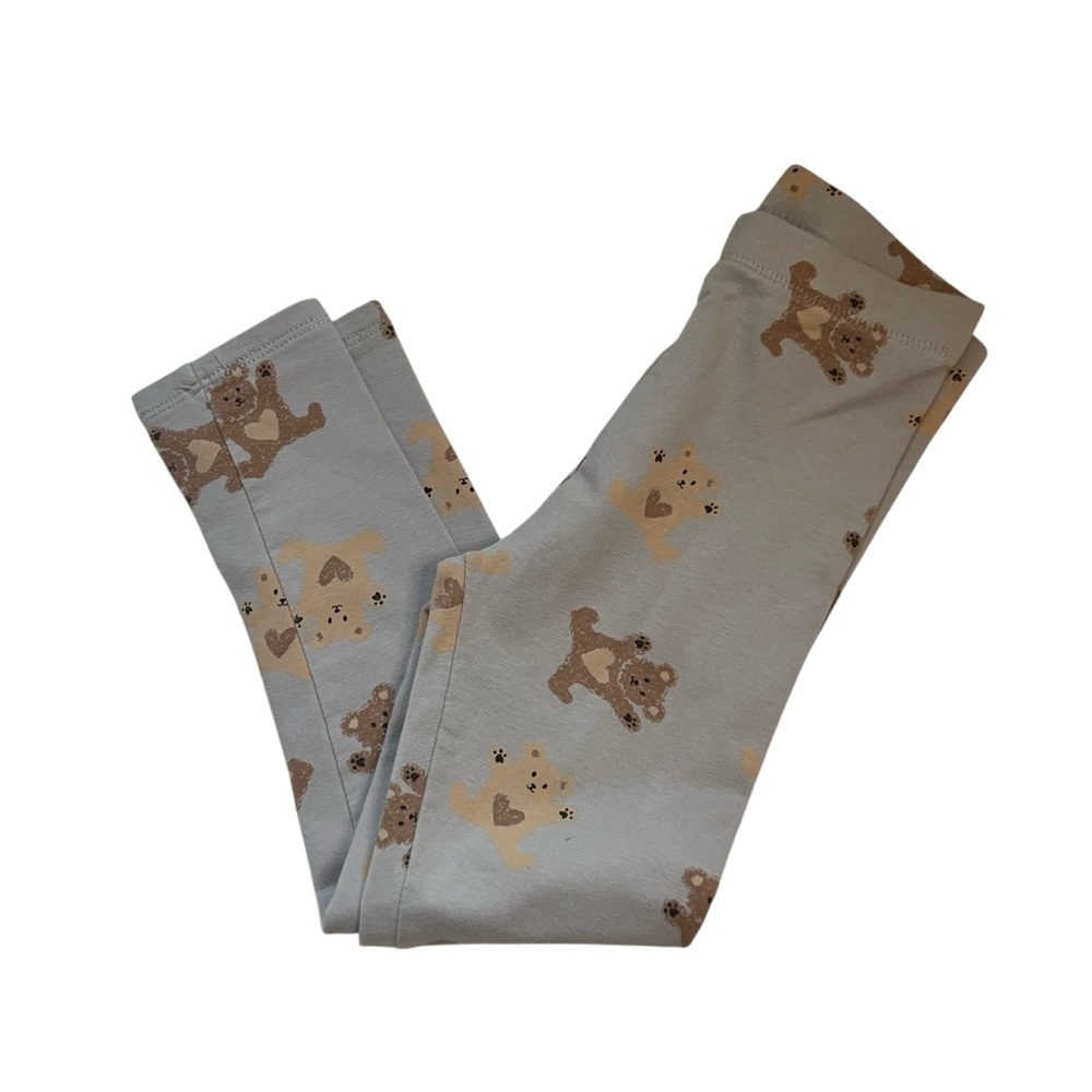 Zara| Kids Teddy Bear Print Leggings -Size 4-5 years